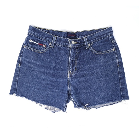 Tommy Hilfiger Pants - Tommy Jeans vintage cutoff shorts, denim shorts, 9